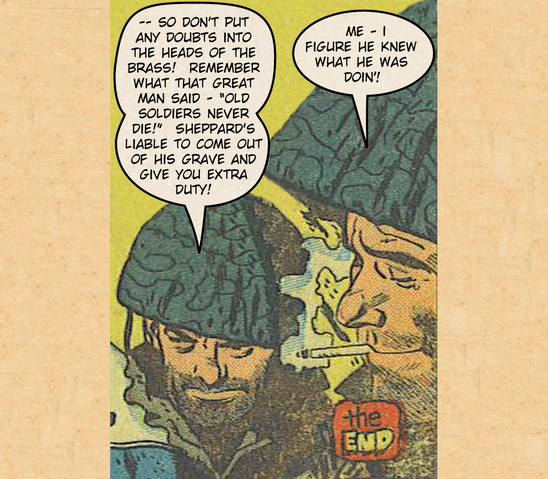 Show Them How To Die #3 - Old Soldiers Never Die! panel 20